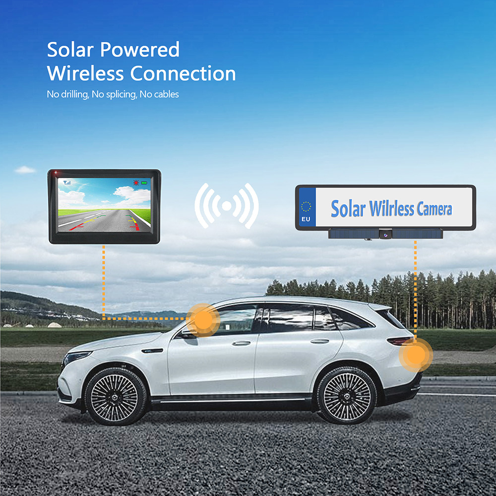 Camera Solar Wireless - Nieuwste volledig DIY 2.4G draadloze zonne-auto