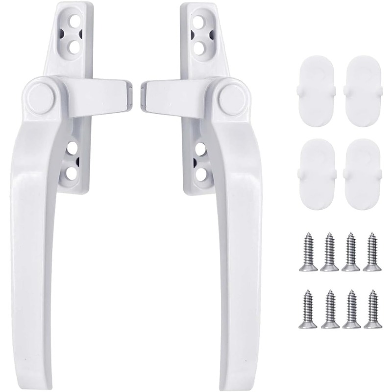 Home Security Tapo - Glazen raamvergrendelingshendel 2 stuks zinklegering Push
