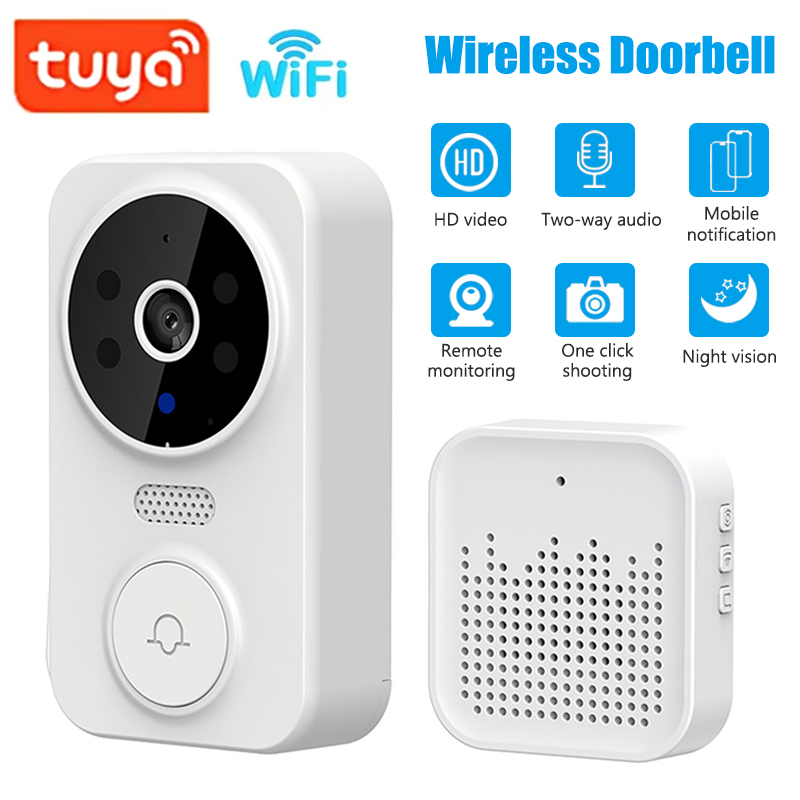 Home Security Doorbell Camera - WiFi Smart Video Deurbel Camera Nachtzicht