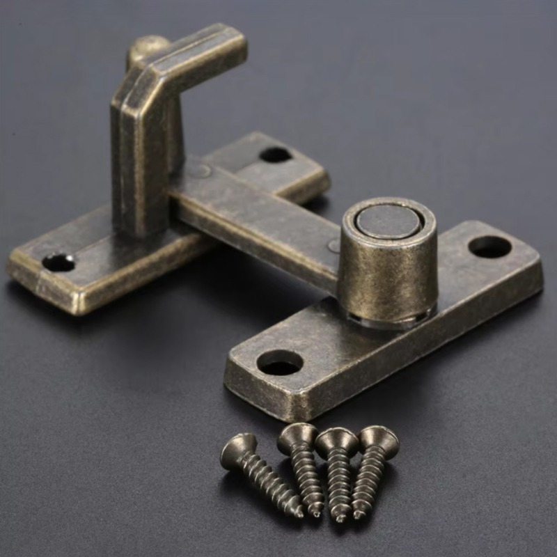 Door Chain Guard - 1Set Bronzen Schuifdeur Deurslot Handvat Metalen