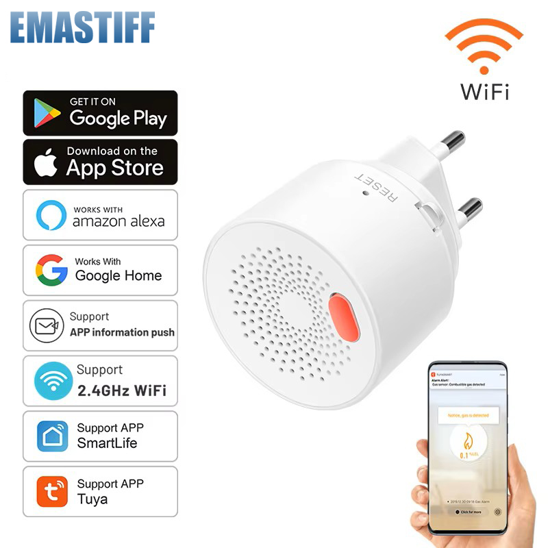 Home Security Gadgets - EU/US/UK Tuya Smart Home 2.4G Wifi