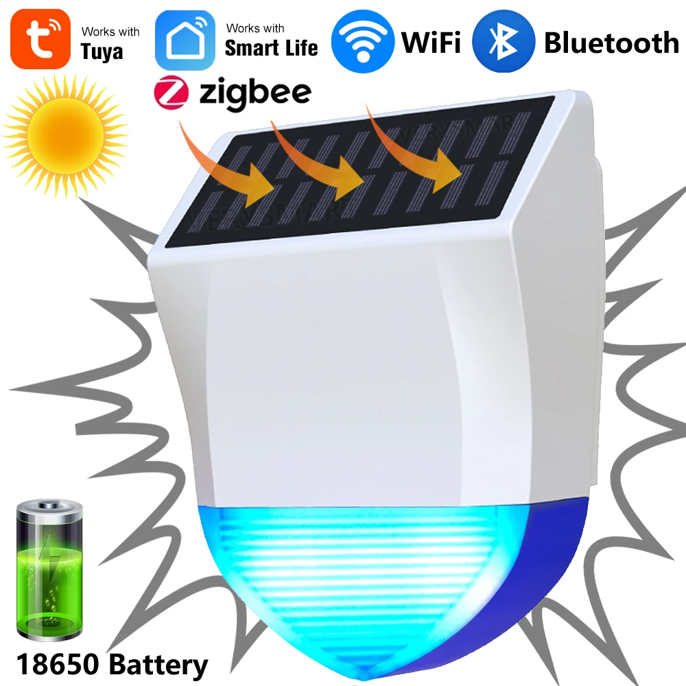 Alarm Siren Outdoor - Tuya Smart Voor Zigbee/Wifi Sirene Alarm