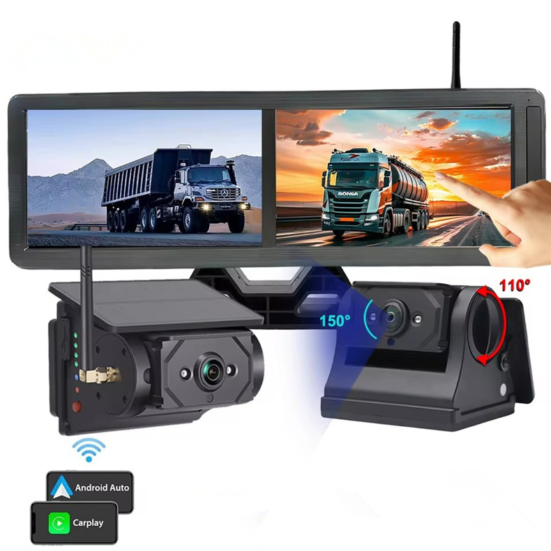 Camera Solar Wireless - 15,6 inch Android Auto CarPlay draadloze