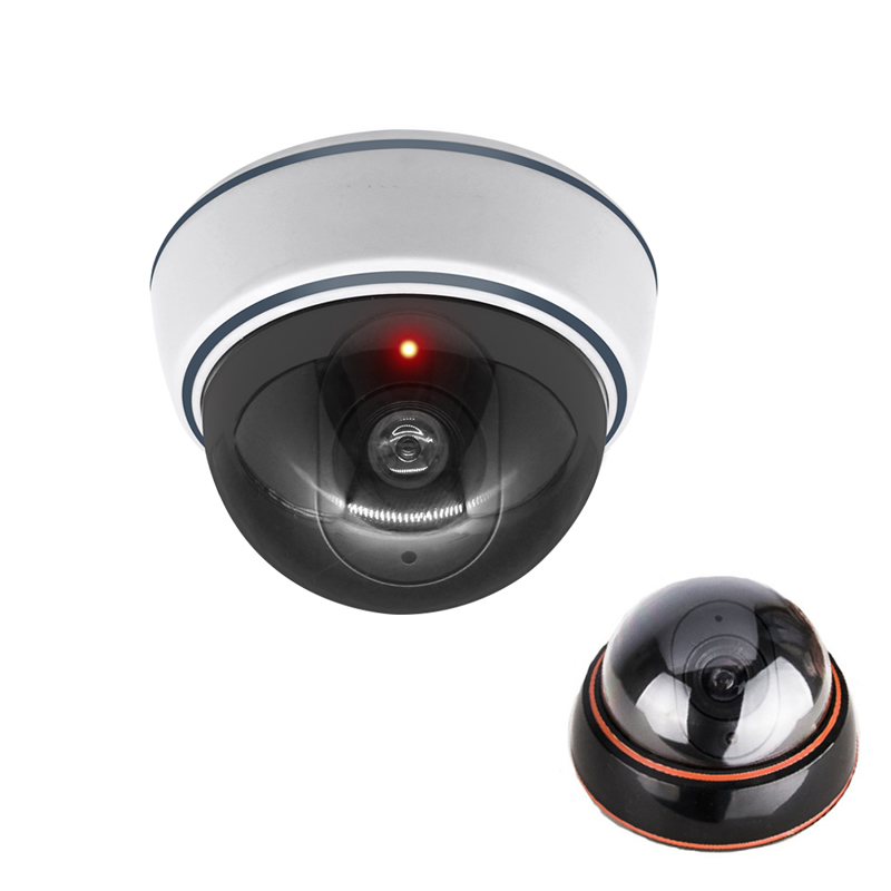 Home Security Beams - Creatieve Zwart/Wit Fake Dome Camera Simulatie