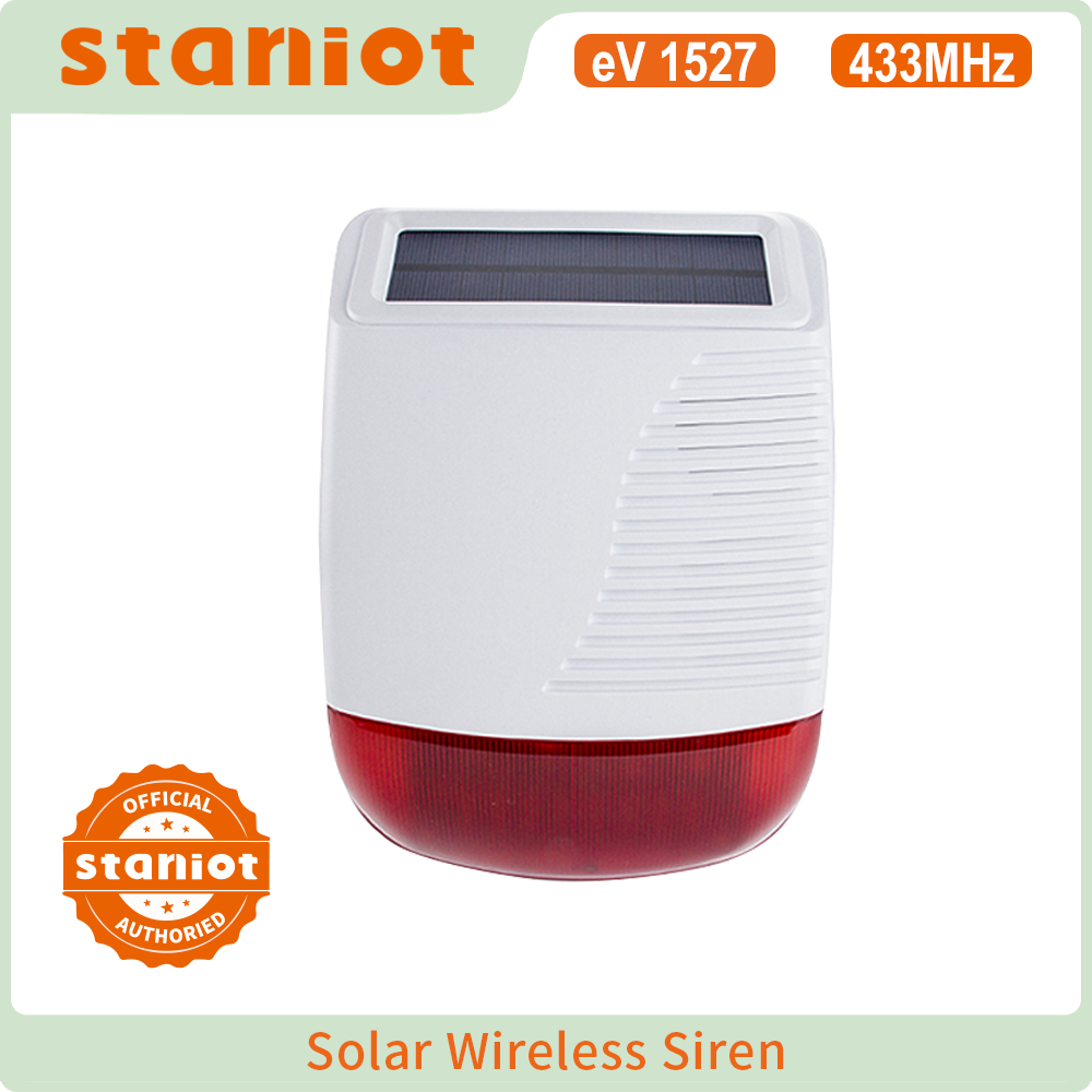 Staniot Draadloze Outdoor Sola - Alarm Siren Outdoor recensie en prijs