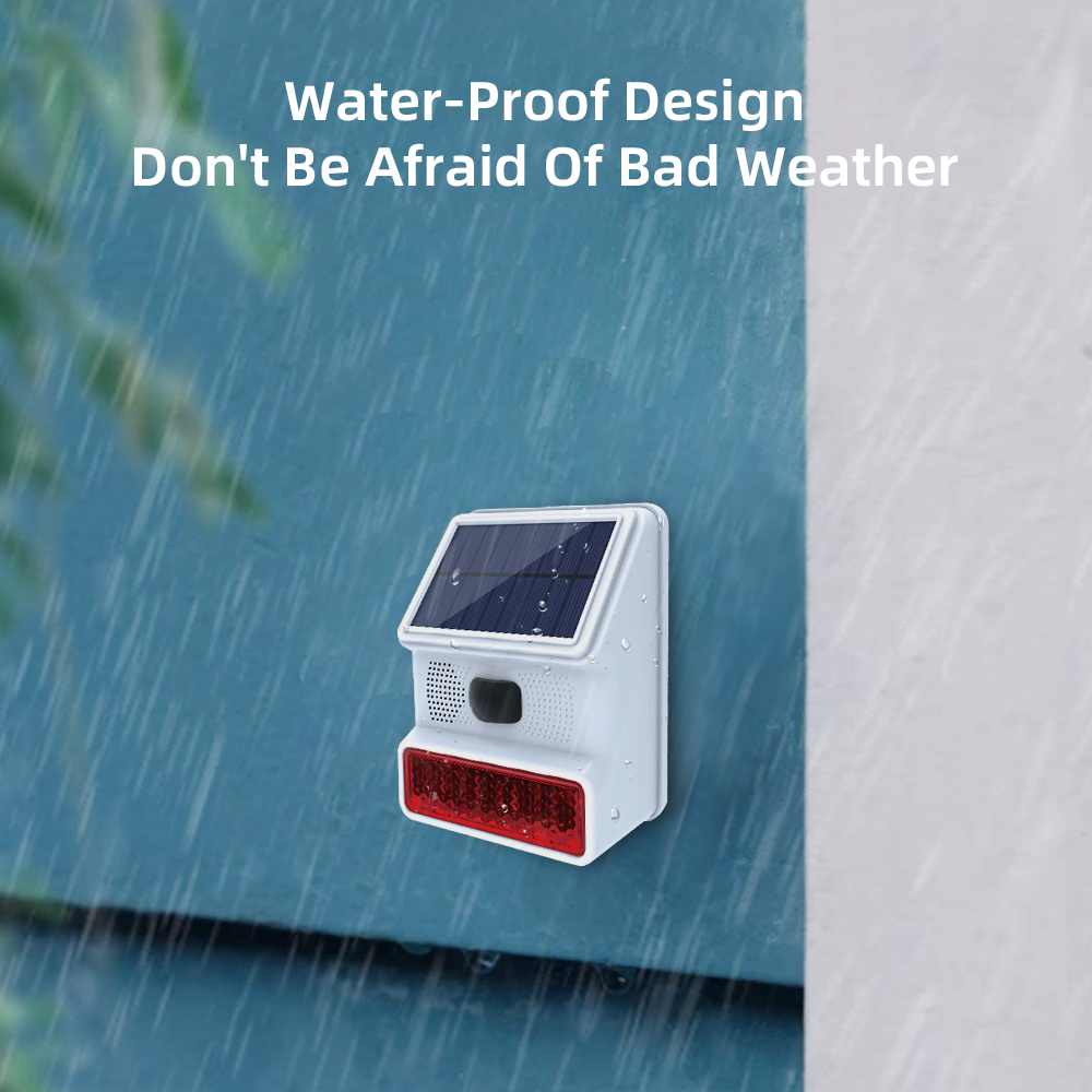 Draadloze Outdoor Solar Waterd - Alarm Siren Outdoor recensie en prijs