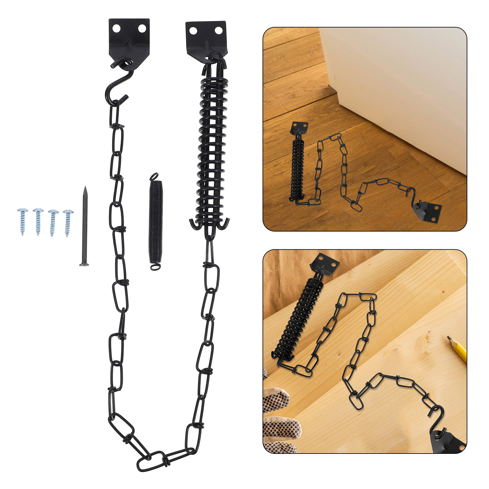 2-delige set robuuste winddich - Door Chain Guard recensie en prijs