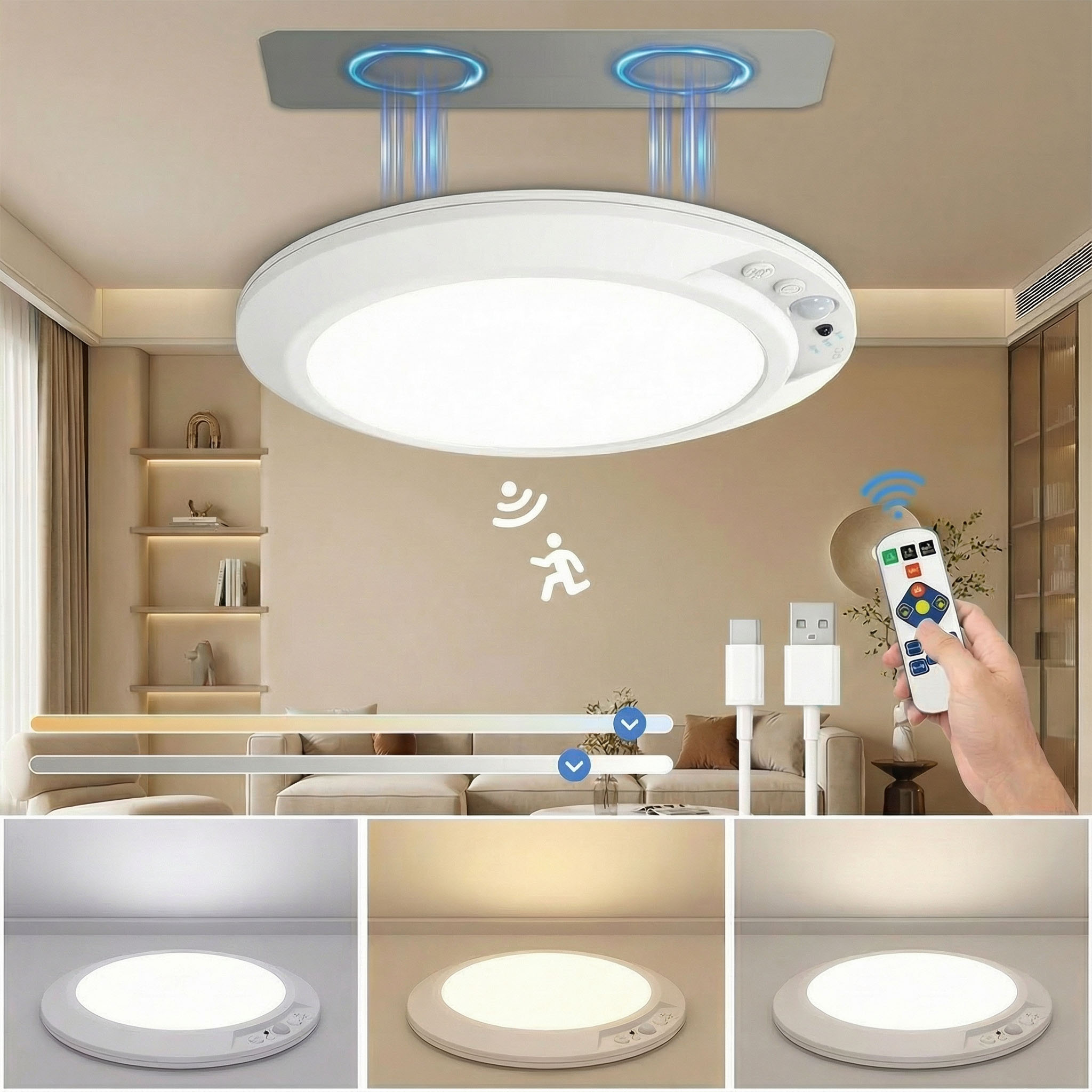 Bewegingssensor Oplaadbare LED - Home Security Beams recensie en prijs