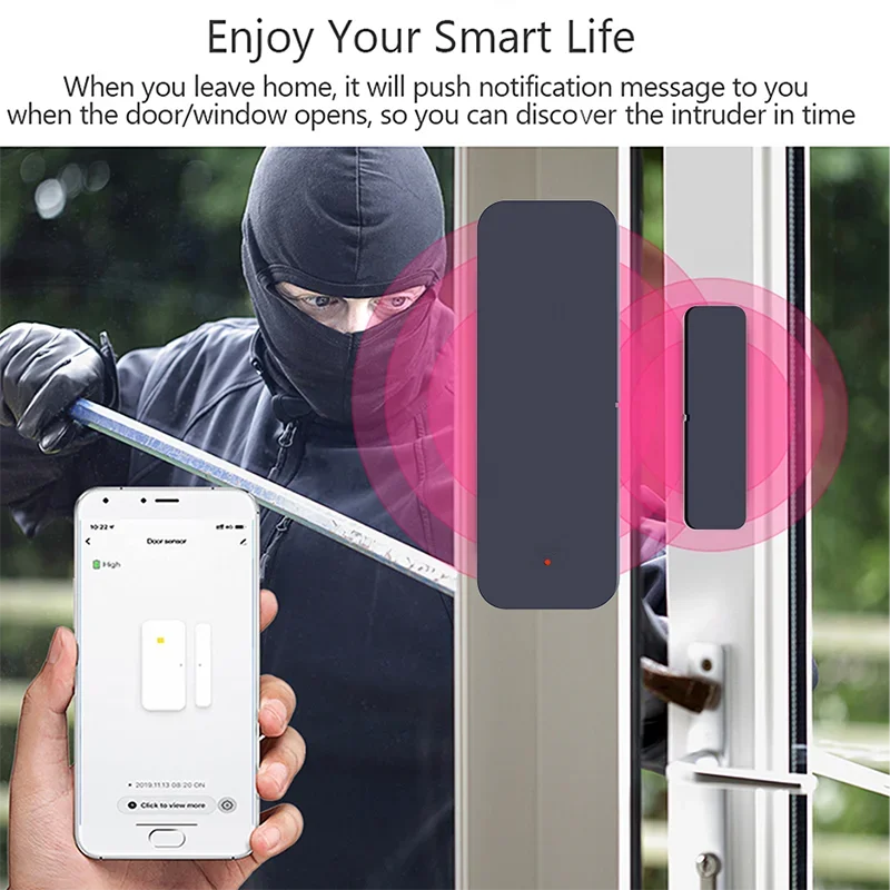 Tuya Zigbee Wifi Deur Sensor V - Home Security With Ai recensie en prijs