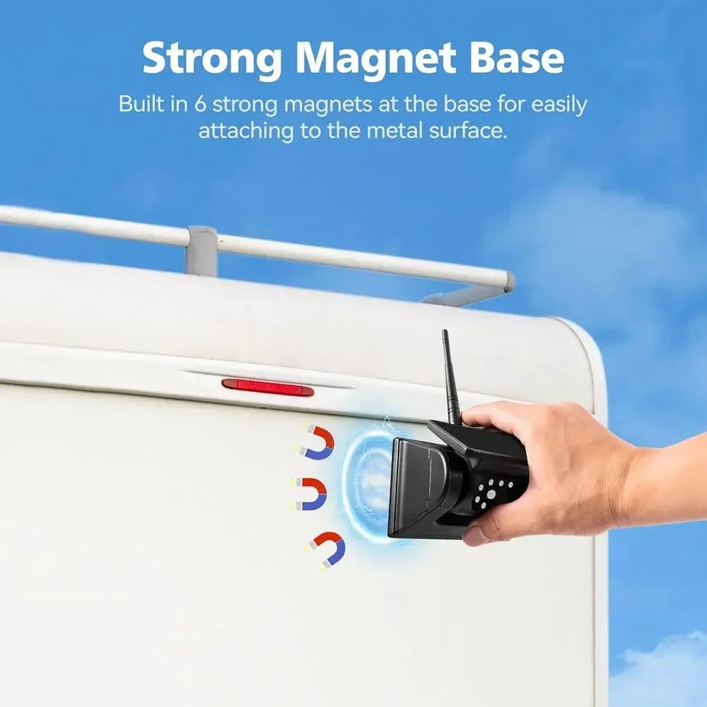 10,1 inch - 2 Magnetische Draa - Camera Solar Wireless recensie en prijs