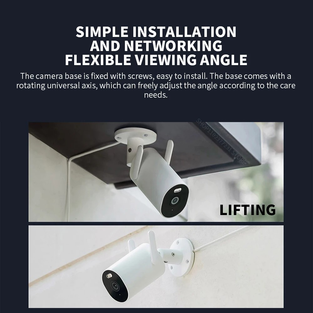 Xiaomi Buitencamera AW300 IP66 - Home Security Camera Xiaomi recensie en prijs