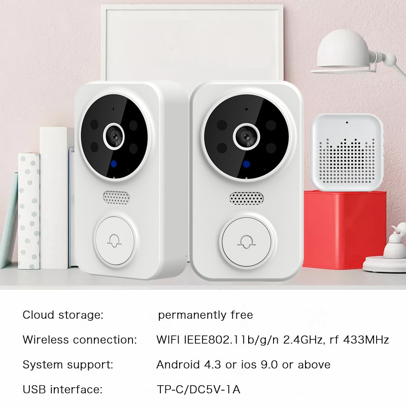 Tuya WIFI Deurbel Smart Home D - Home Security Wireless Cameras recensie en prijs
