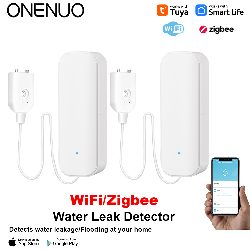 WiFi/Zigbee Watersensor Tuya L - Home Security With Ai recensie en prijs