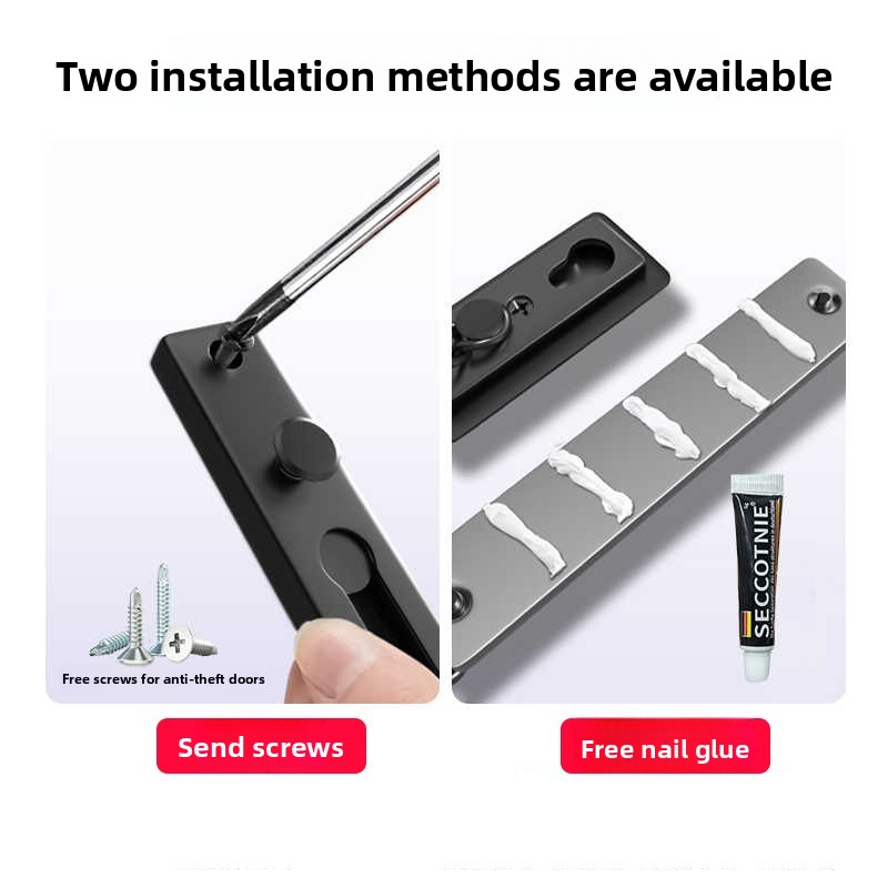 Geen boor nodig, roestvrijstal - Door Chain Guard recensie en prijs
