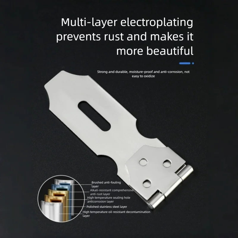 Rvs Hangslot Hasp 90 Graden Ha - Home Security Tapo recensie en prijs