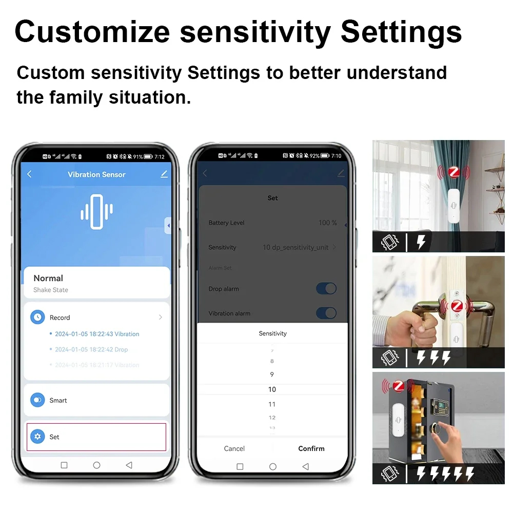 Smart ZigBee Trillingssensor A - Home Security Gadgets recensie en prijs