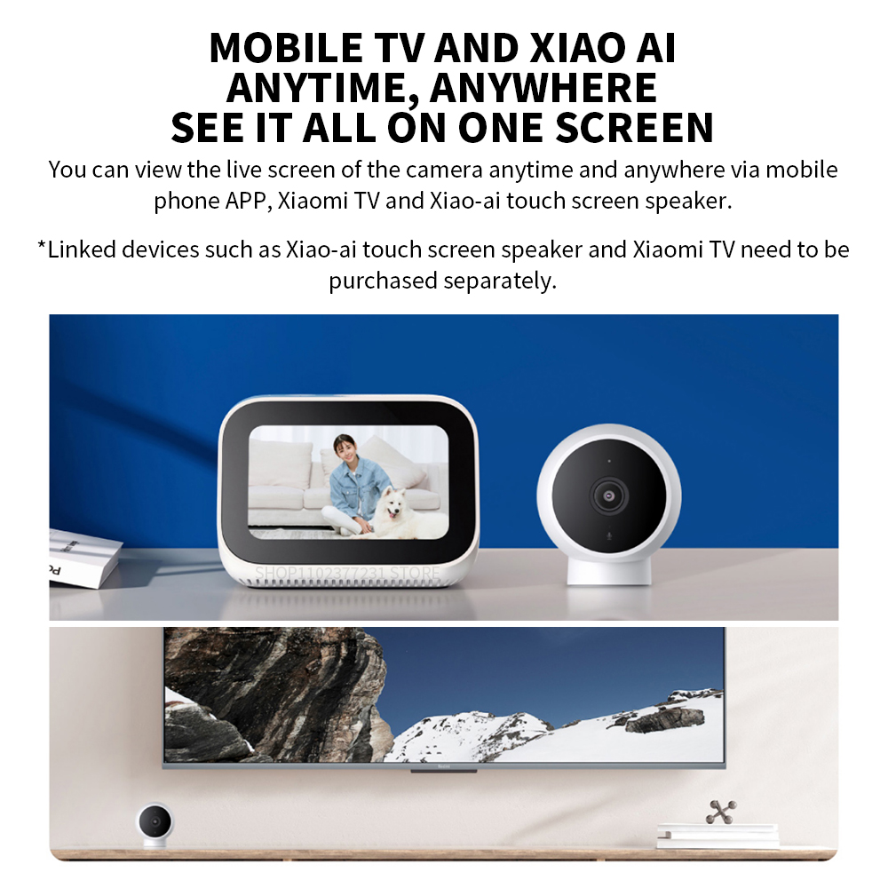 Xiaomi Smart IP Camera Standaa - Home Security Camera Xiaomi recensie en prijs