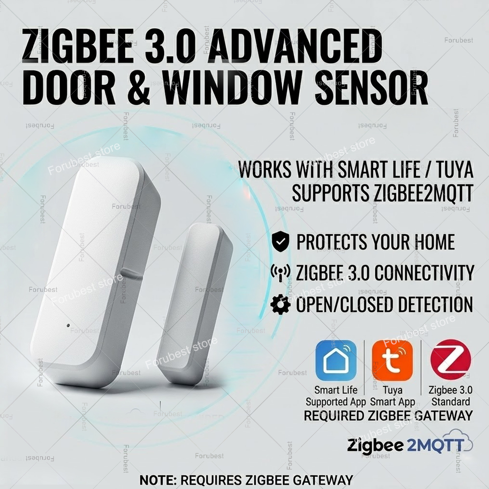 Tuya Zigbee Deur- en raamsenso - Home Security With Ai recensie en prijs