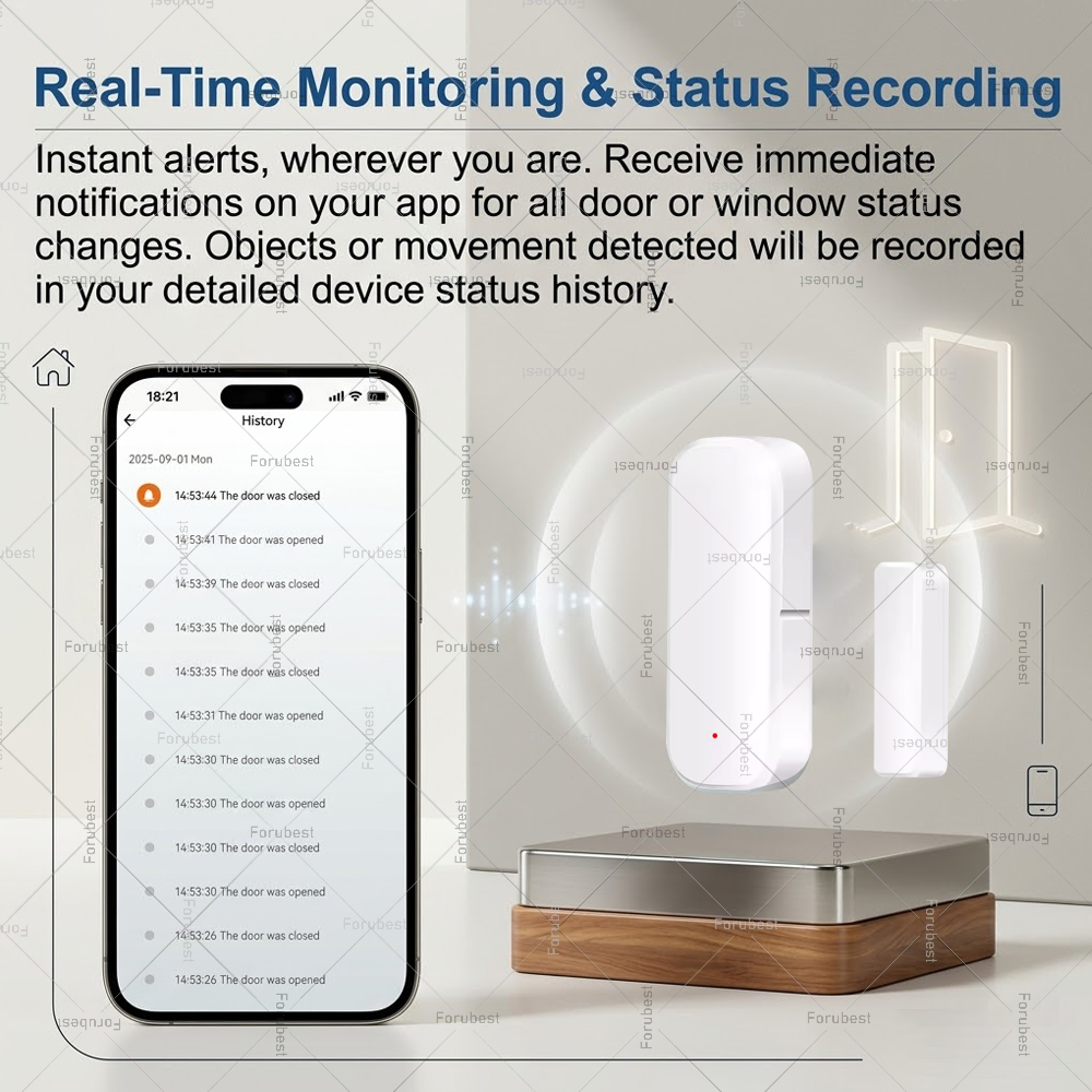 Tuya Zigbee Deur- en raamsenso - Home Security With Ai recensie en prijs