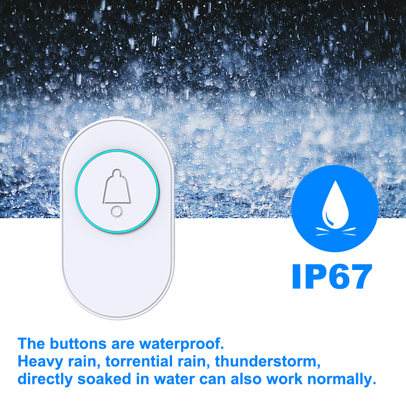 Draadloze Deurbel Ip67 Waterdi - Home Security Beams recensie en prijs