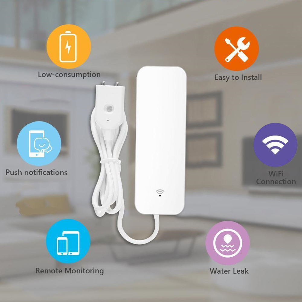 Tuya WiFi waterleksensor, wate - Home Security With Ai recensie en prijs