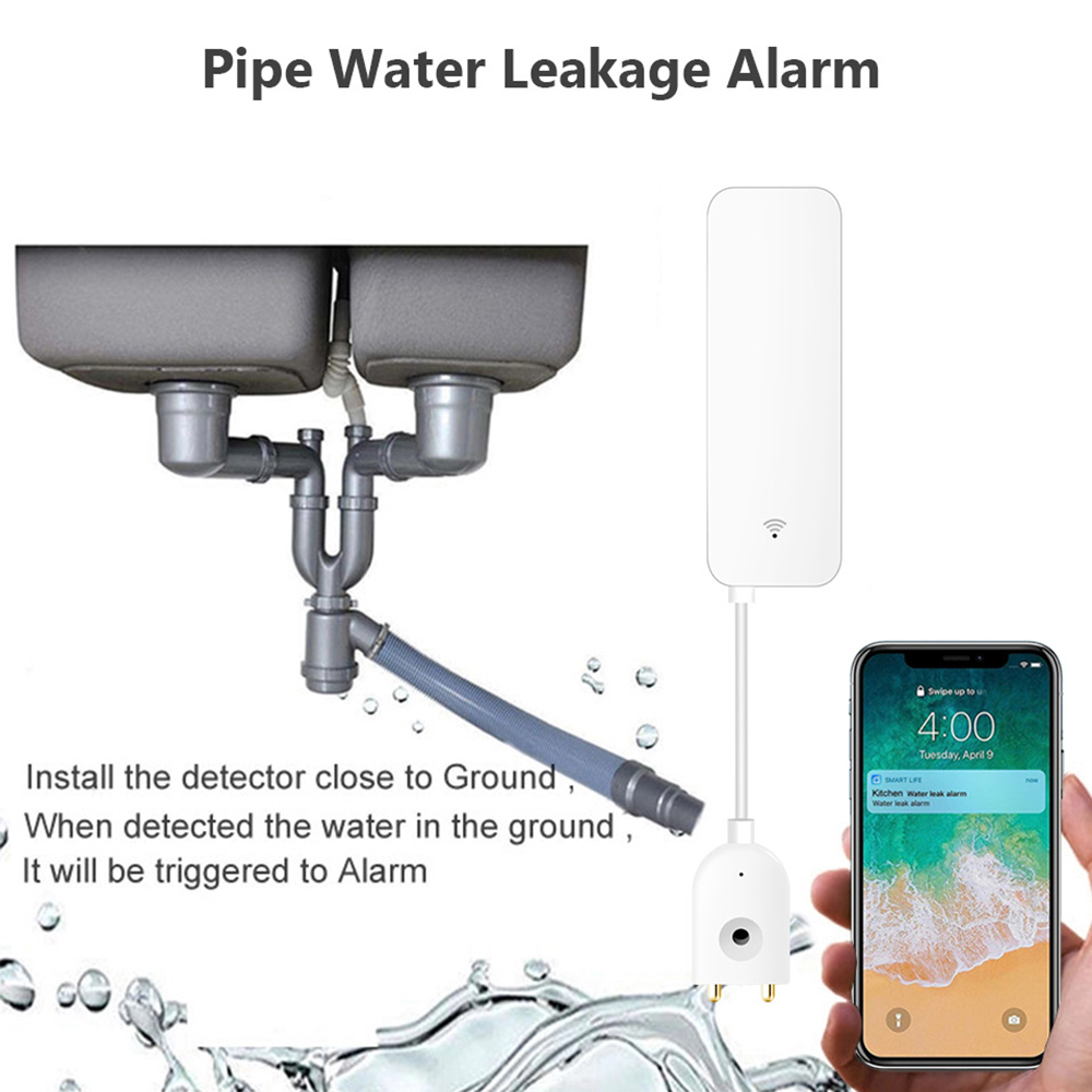 Tuya WiFi waterleksensor, wate - Home Security With Ai recensie en prijs