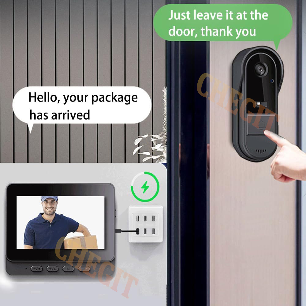 Draadloze Wifi Deurbel Camera  - Home Security Doorbell Camera recensie en prijs