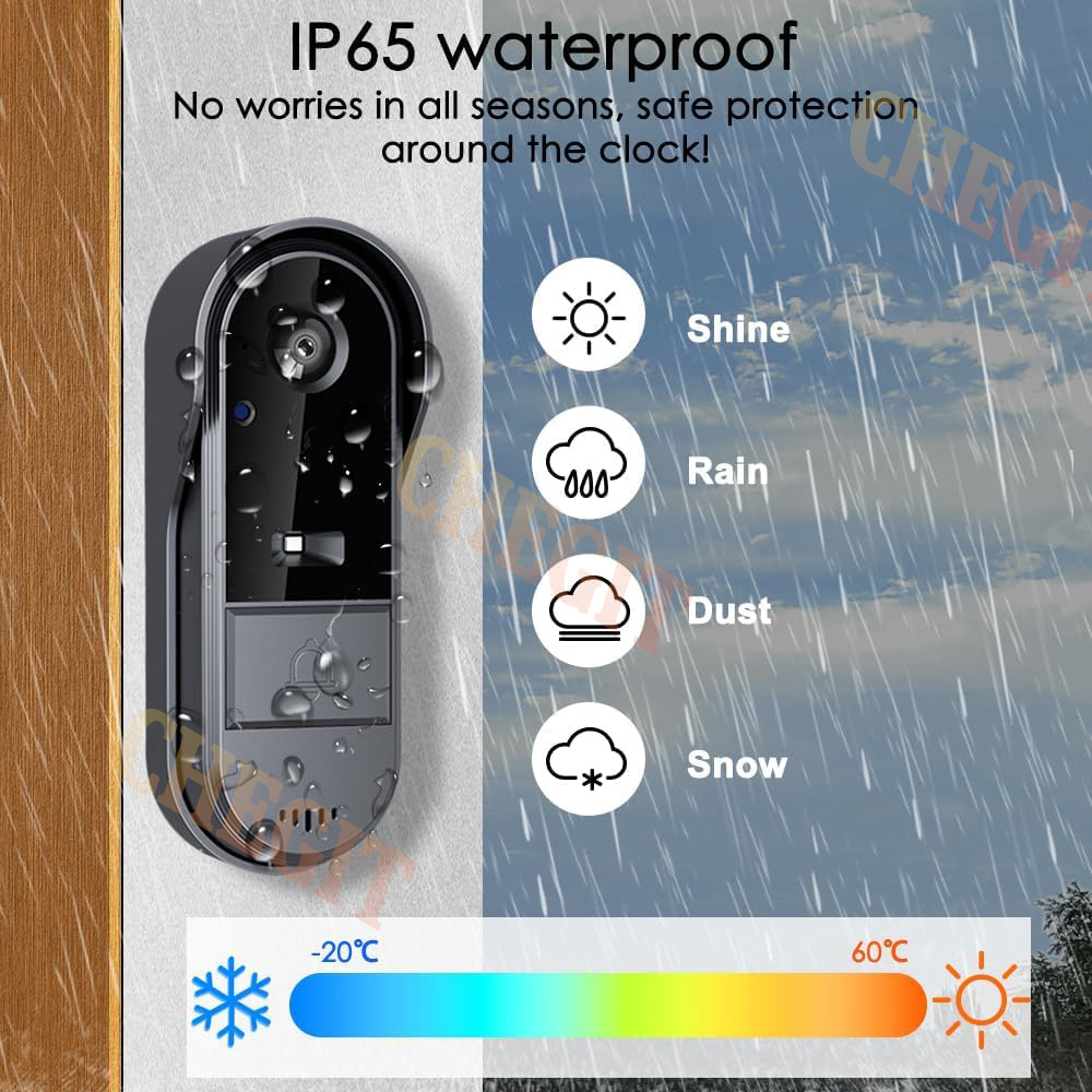 Draadloze Wifi Deurbel Camera  - Home Security Doorbell Camera recensie en prijs