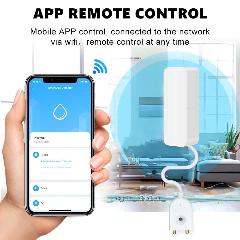 Tuya Wifi Slimme Waterleksenso - Home Security With Ai recensie en prijs