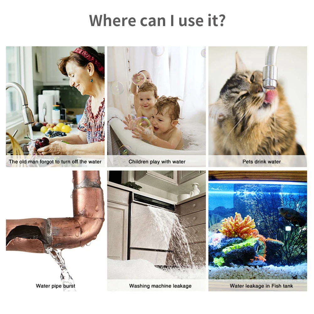 Tuya WiFi Zigbee Watersensor S - Home Security With Ai recensie en prijs