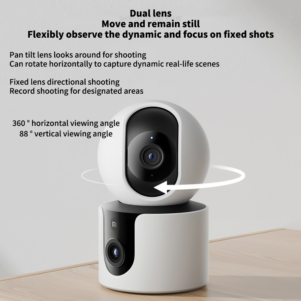 Xiaomi slimme camera C300 PTZ  - Home Security Camera Xiaomi recensie en prijs