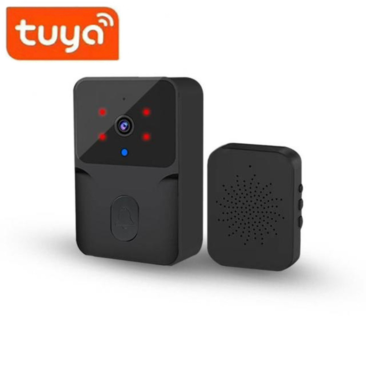 Draadloze deurbel WiFi Tuya Ou - Home Security Wireless Cameras recensie en prijs