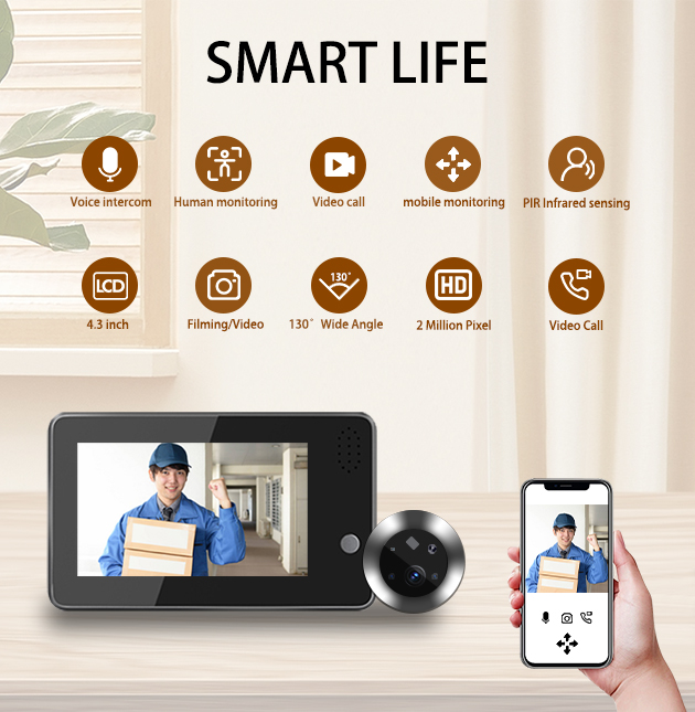 4,3 inch Tuya Smartlife WiFi D - Home Security Wireless Cameras recensie en prijs