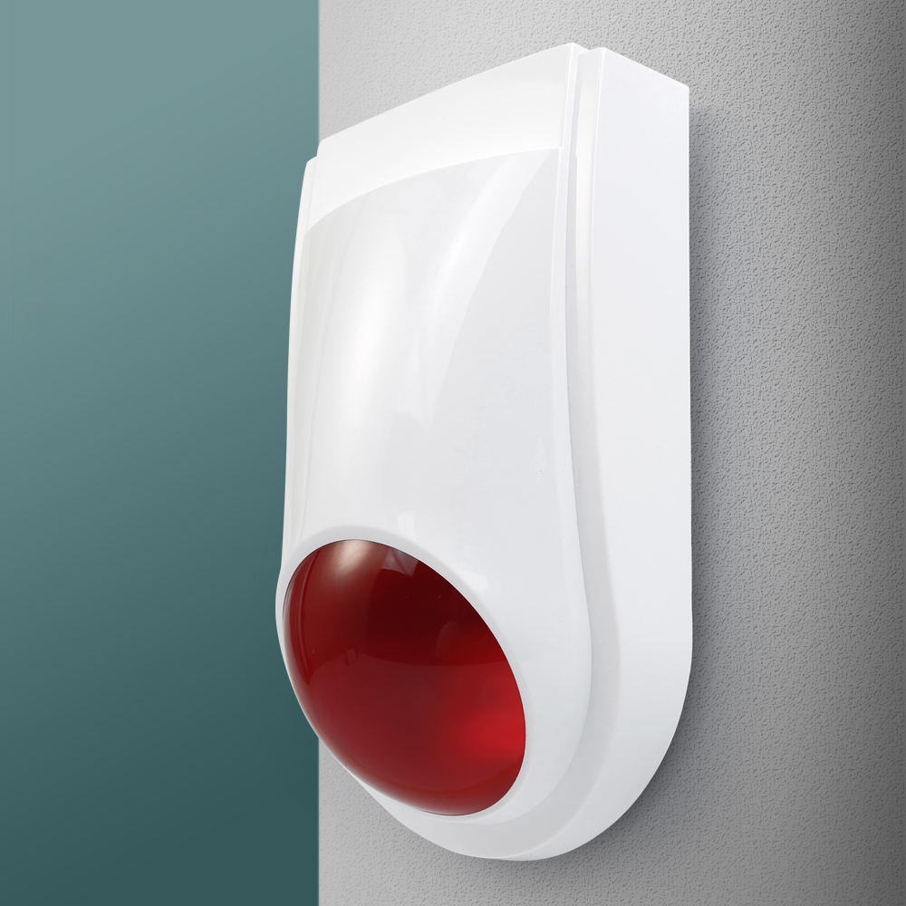 Draadloze flitssirene E6 buite - Alarm Siren Outdoor recensie en prijs