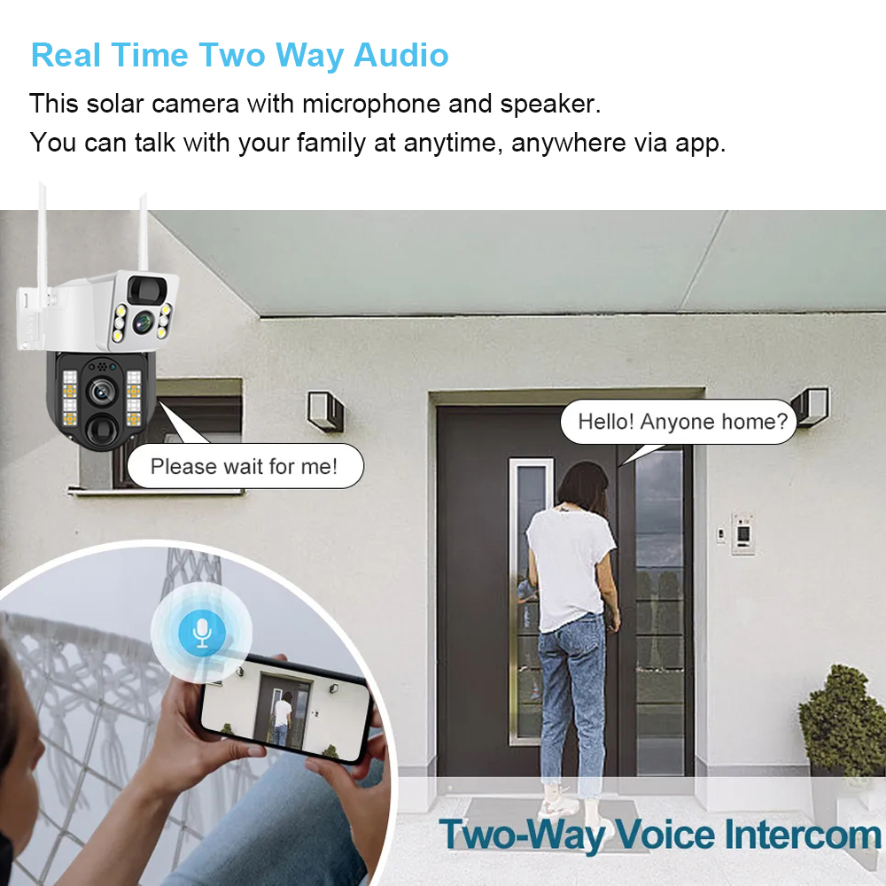 Wifi/4G Zonne-Camera Ip Cctv B - Home Security Wireless Cameras recensie en prijs