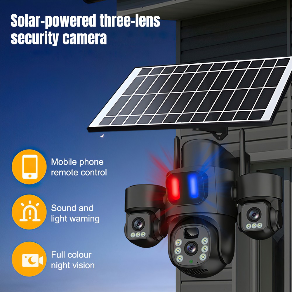 Solar WiFi PTZ-camera Buiten D - Home Security Wireless Cameras recensie en prijs