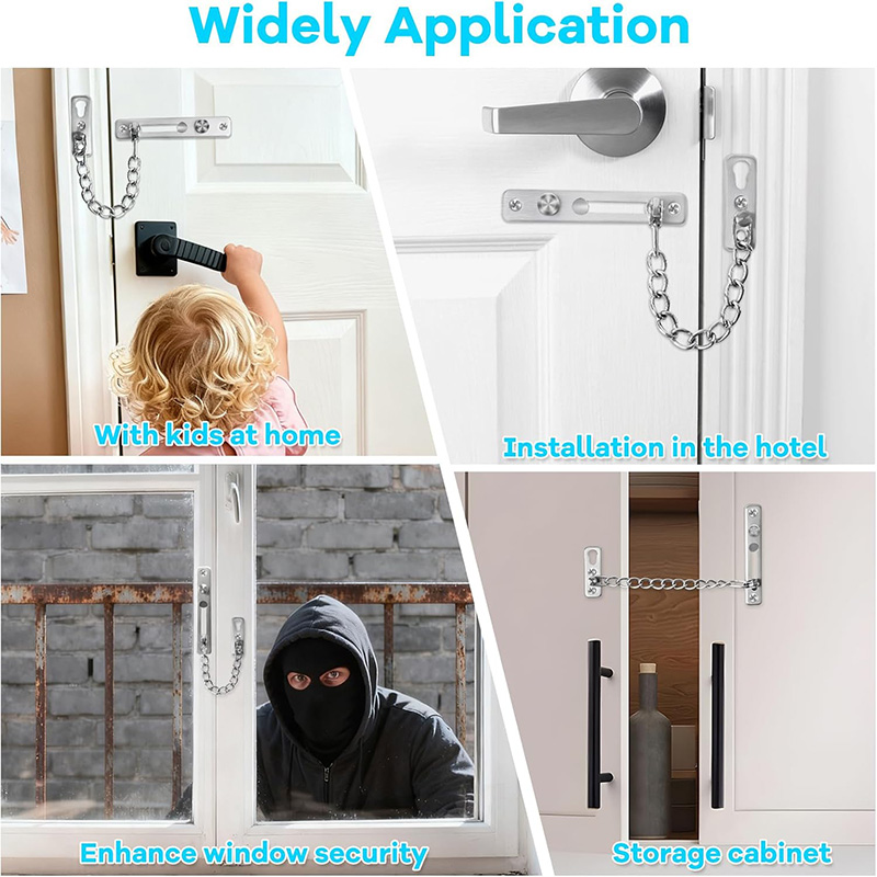 Deurkettingslot van roestvrij  - Door Chain Guard recensie en prijs