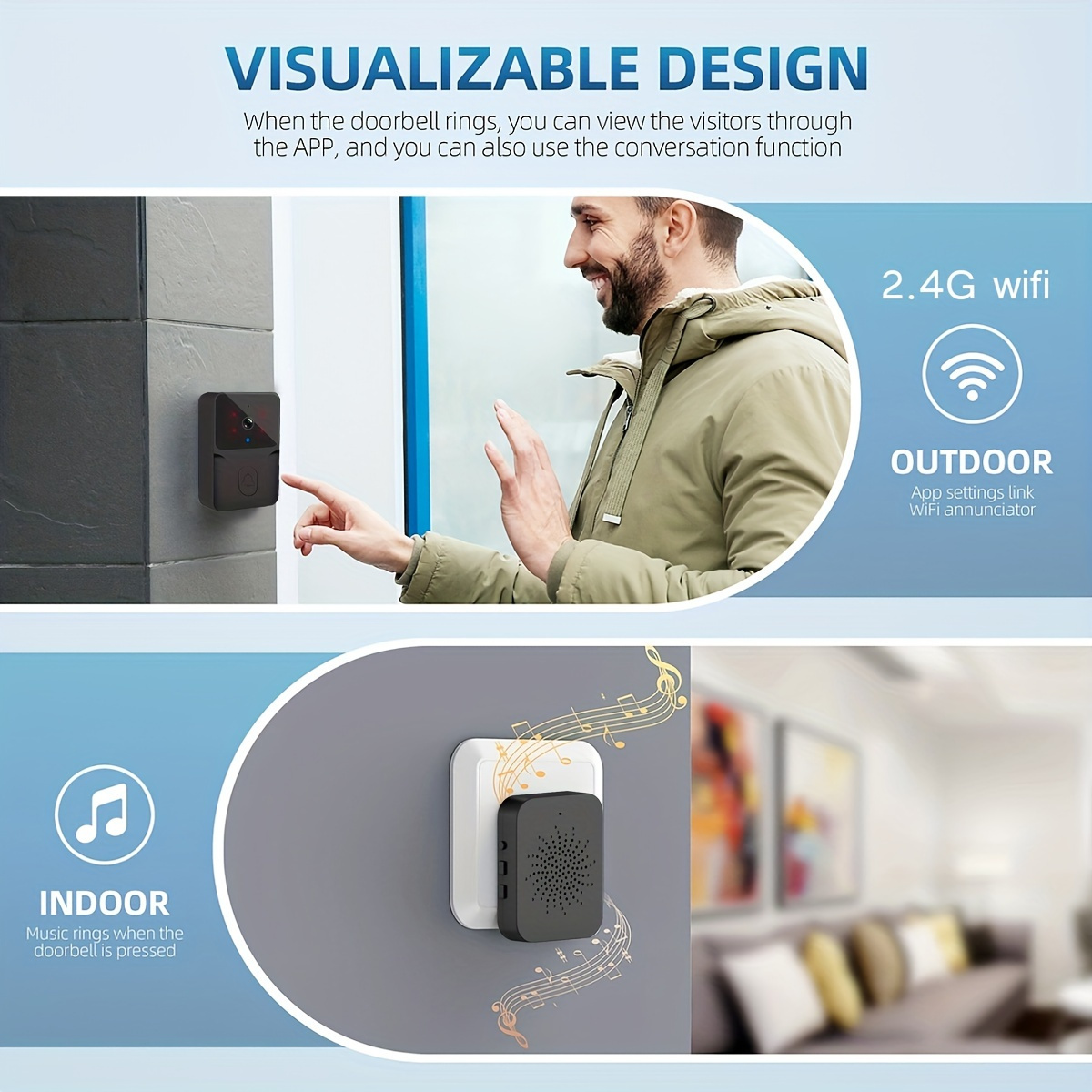 Tuya draadloze slimme videodeu - Home Security Doorbell Camera recensie en prijs